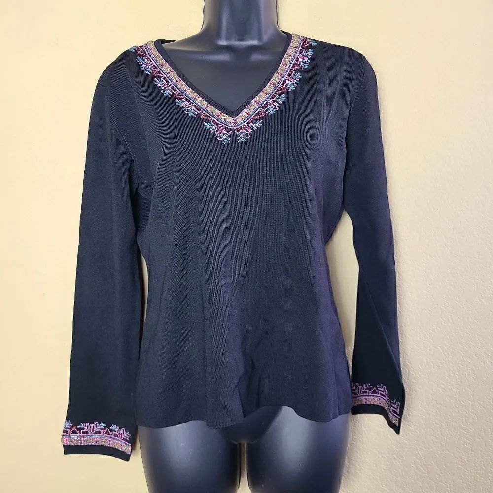 Michelle Nicole Beaded Top 